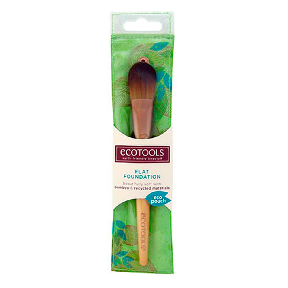 Miniatura Flat Foundation Ecotools - Pincel para Base 1 Un