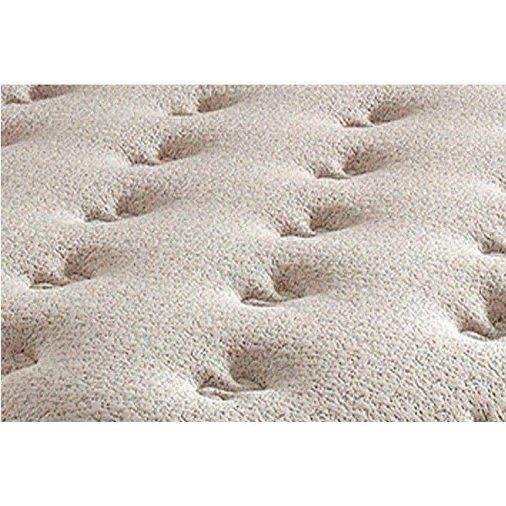 Cama Box King: Colchão Molas Herval Maxspring Scotland + Base Crc Suede Clean(193X203)