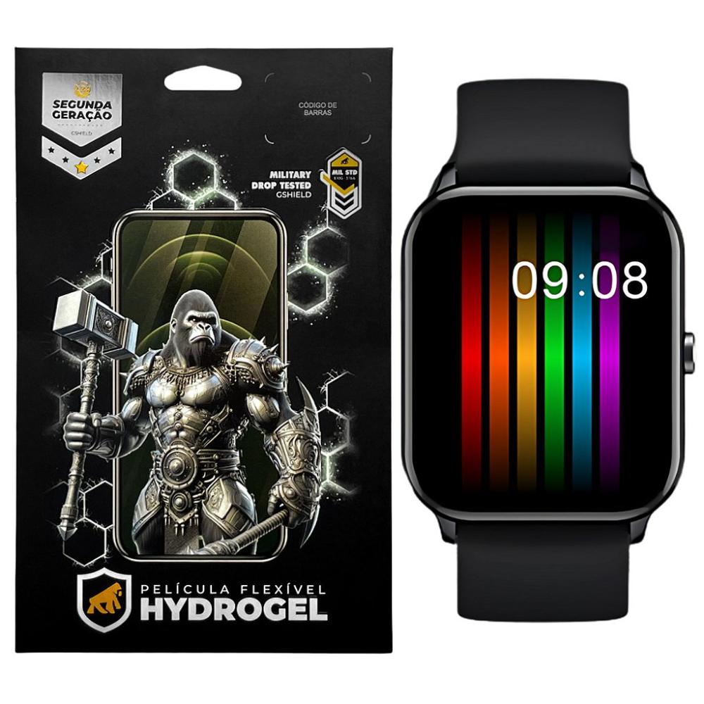 Miniatura Película para Relógio Smartwatch QCY GTC S1 - Hydrogel HD - Gshield