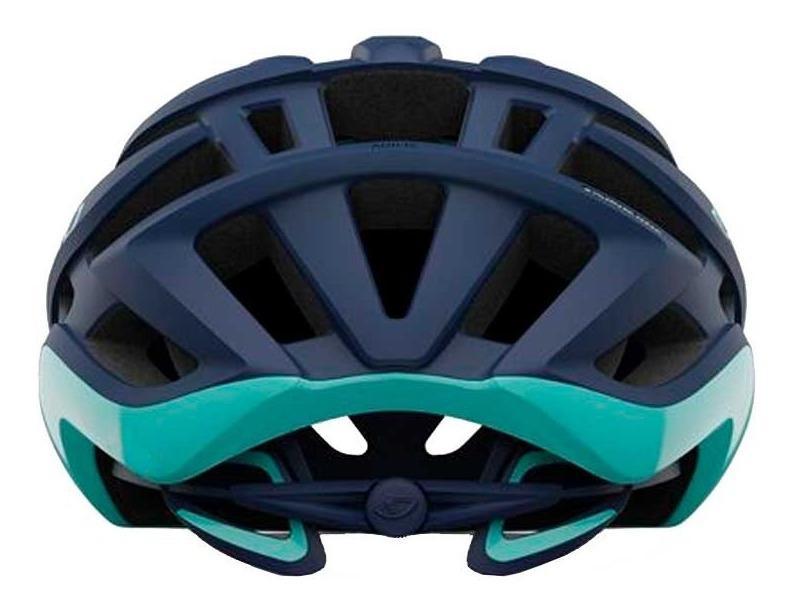 Miniatura Capacete Feminino Ciclismo Mtb Agilis Azul E Verde Tam P