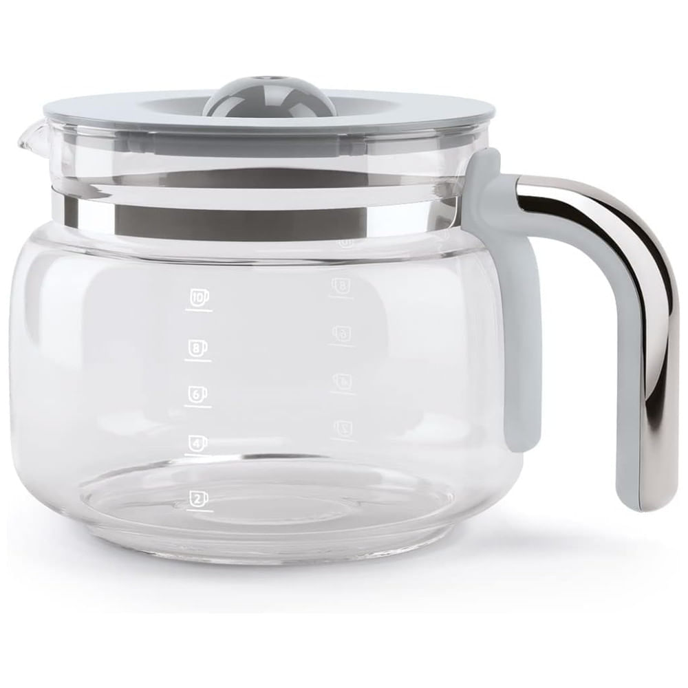 Miniatura Conjunto Smeg Retro de Cafeteira e Torradeira 2 Fatias Preta