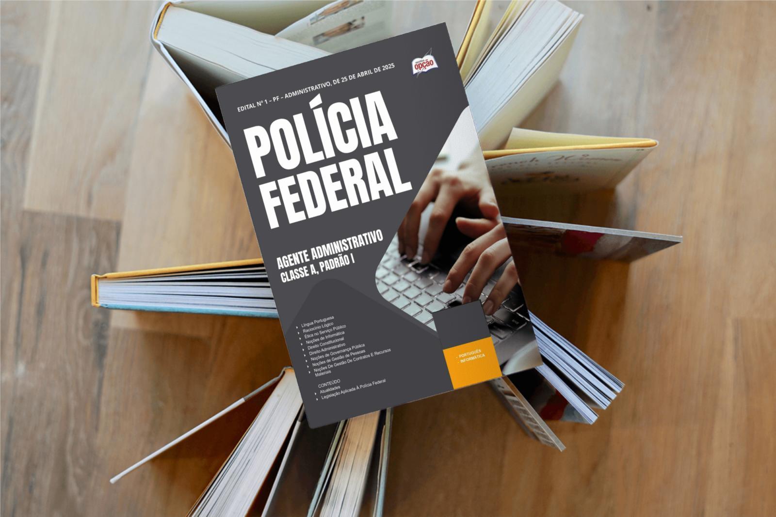 Miniatura Apostila Polícia Federal Pf 2025 Agente Administrativo