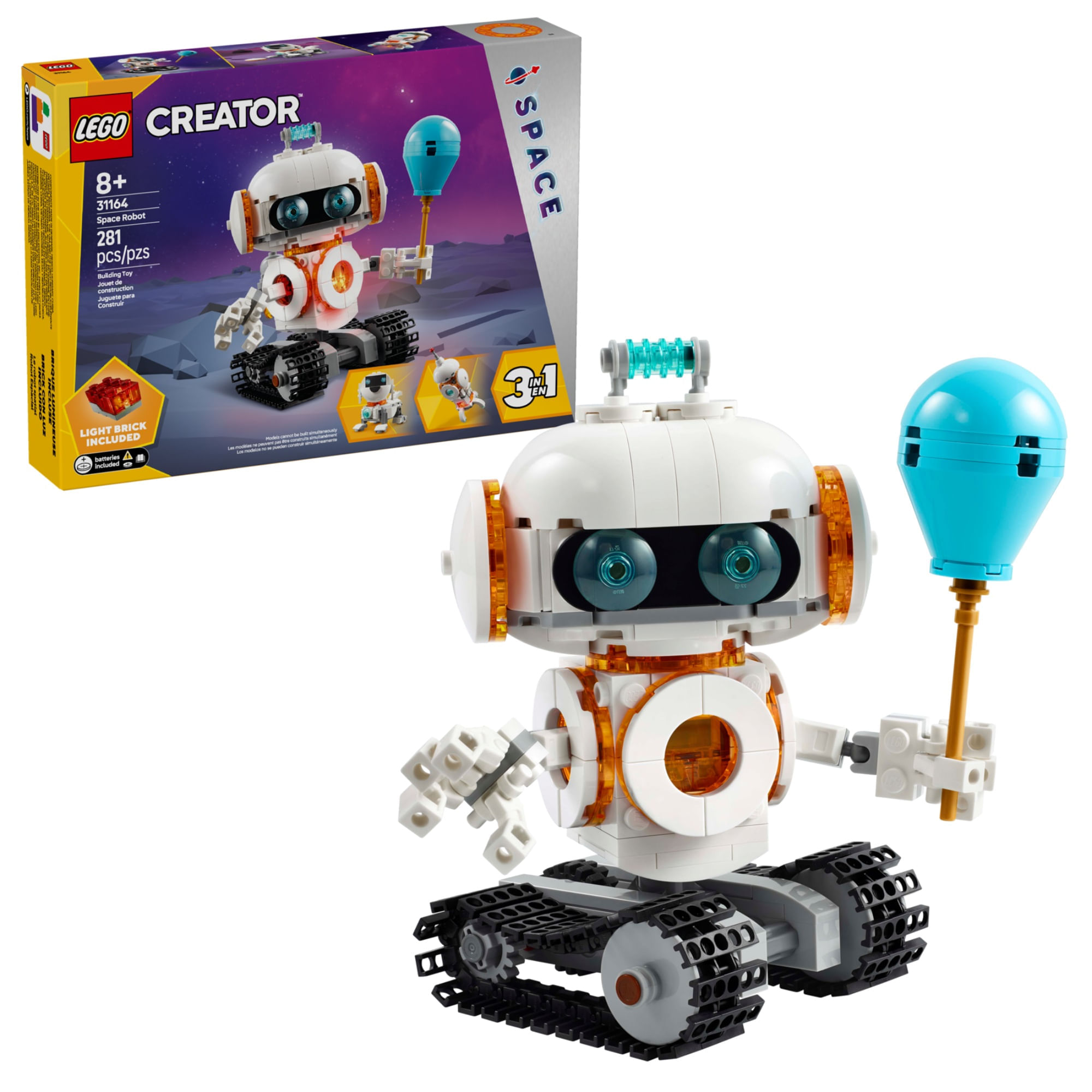 LEGO Creator 3 em 1 - Robô espacial