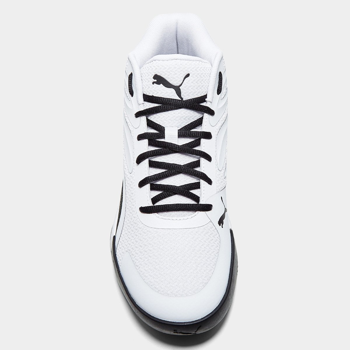 Miniatura Tênis Puma Court Pro Branco+Preto - 38