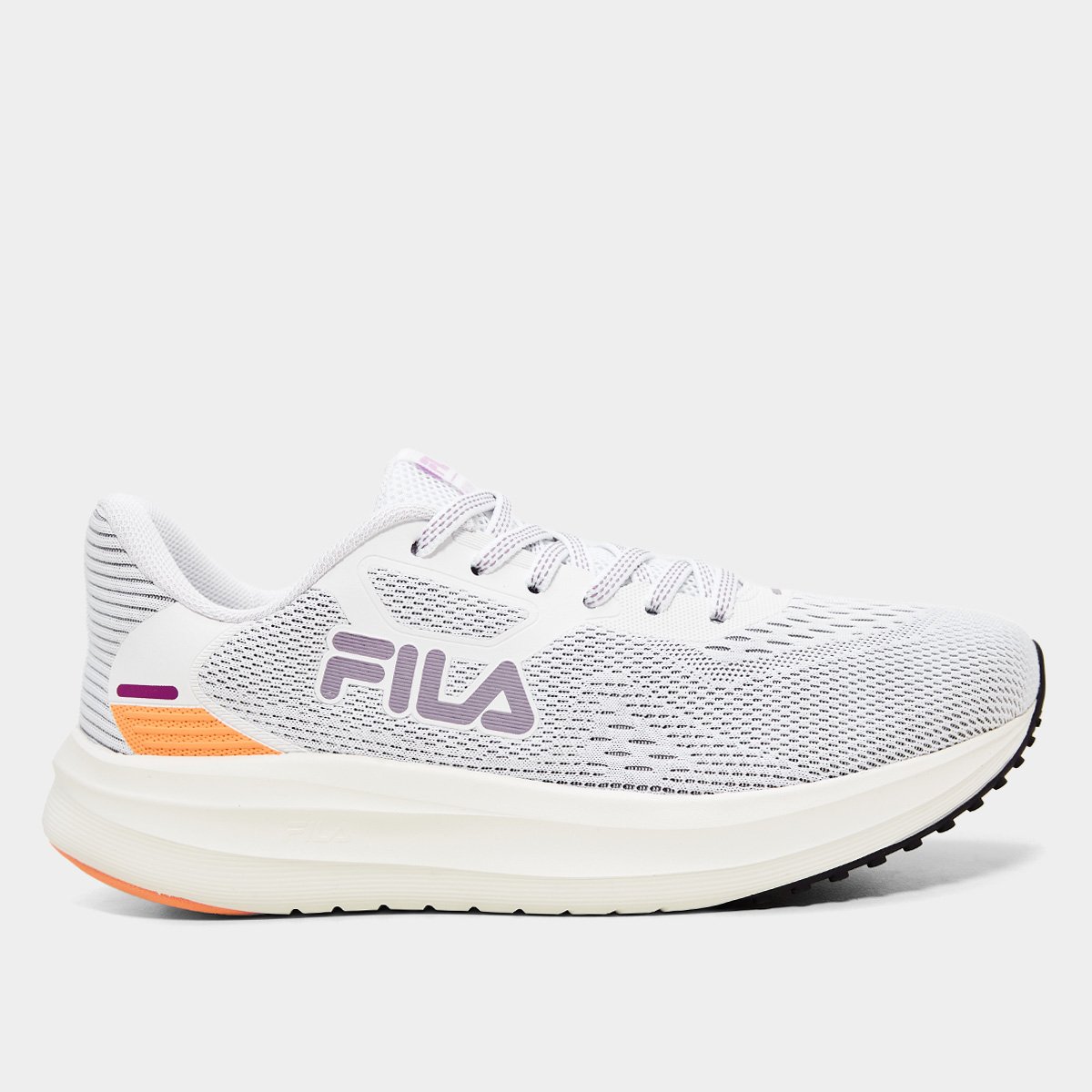 Miniatura Tênis Fila Fastness Feminino Branco+Laranja - 34