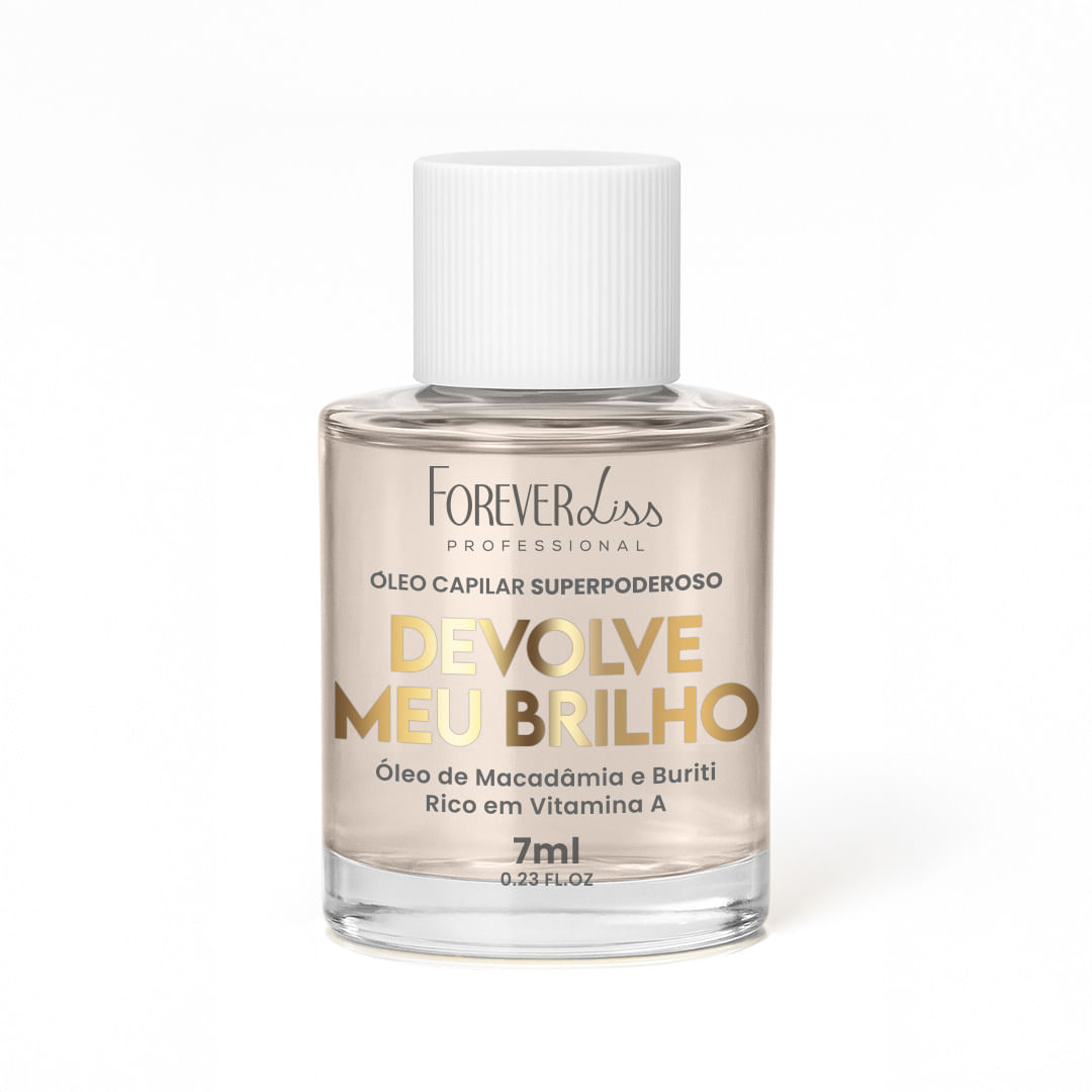 Óleo Capilar Superpoderoso Devolve Meu Brilho Forever Liss 7ml
