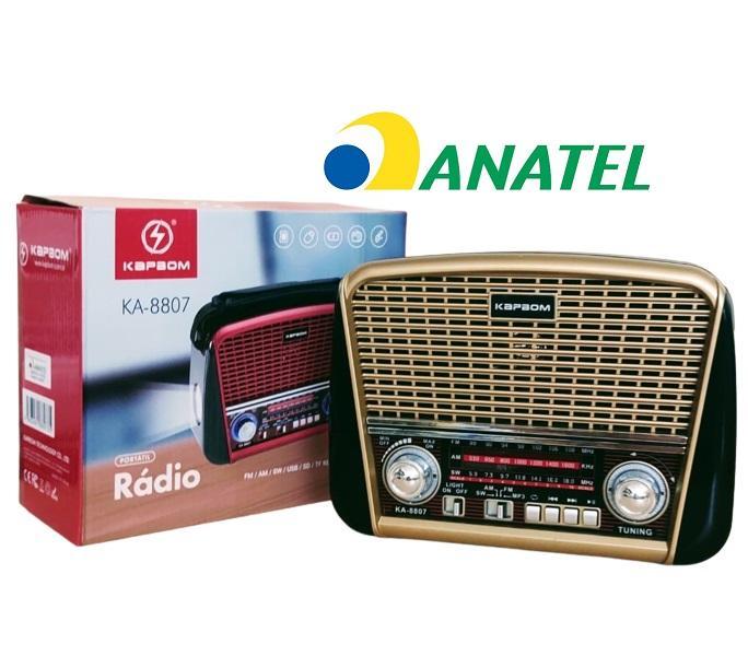 Rádio Vintage Am Fm Bluetooth Retrô Anos 80 90 Bivolt
