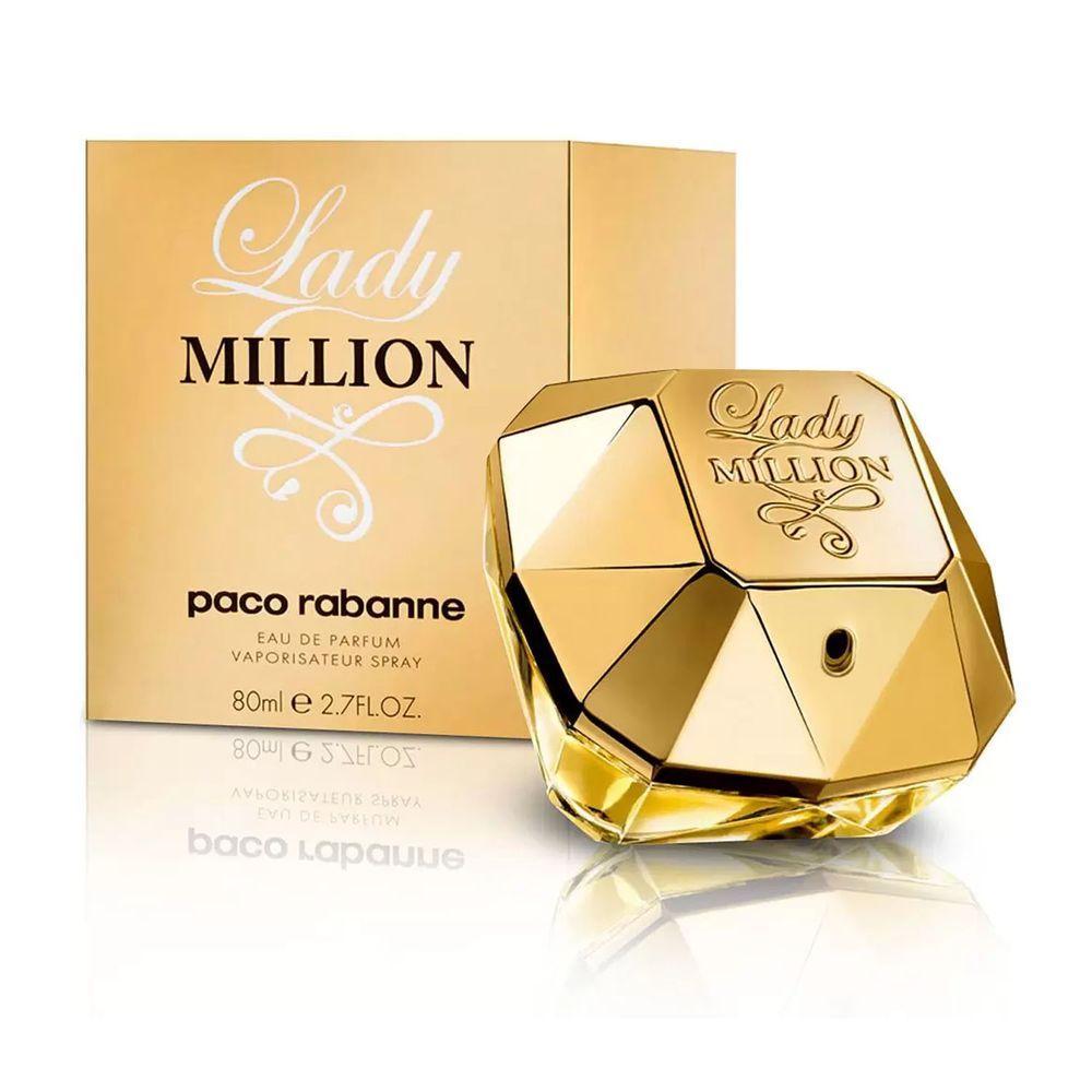 Miniatura Perfume Paco Rabanne Lady Million Edp Perfume Feminino 80ml
