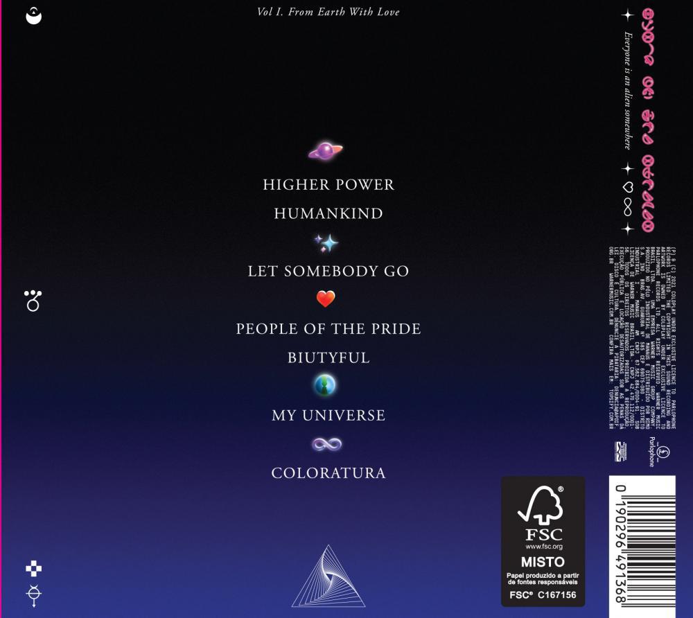 Miniatura Cd Coldplay - Music Of The Spheres