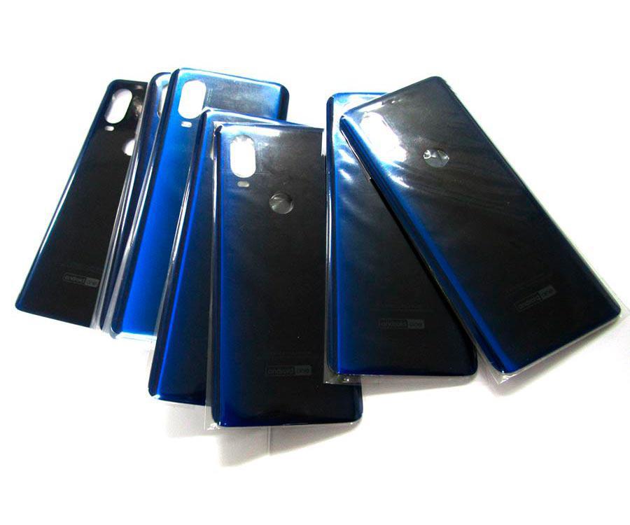 Miniatura Tampa Traseira Moto One Vision Xt1970 Adesivo - Bronze