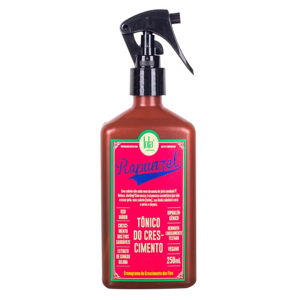 Miniatura Lola Cosmetics Rapunzel Kit com 2x Tônicos do Crescimento Kit