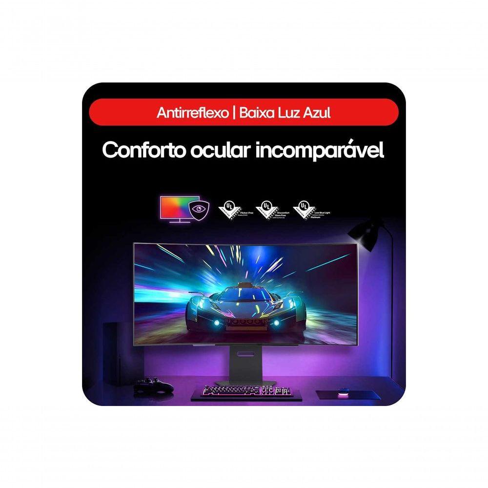 Monitor Gamer LG UltraGear OLED Curvo – Tela OLED 45” QHD HDR400 Trueblack 240Hz 0,03ms (GtG) NVIDIA G-SYNC