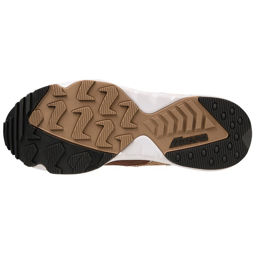 Miniatura Tênis Casual Unissex Mizuno Contender Marrom - 34
