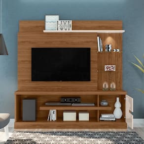 Miniatura Estante Home 1,81 Madetec Alan para TV de até 55” Natural/Off White