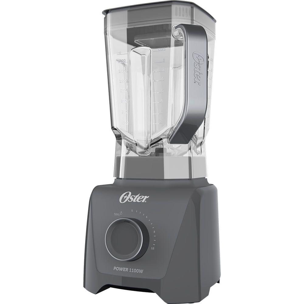 Miniatura Liquidificador Oster 1100 Full Cinza 3,2L 110V