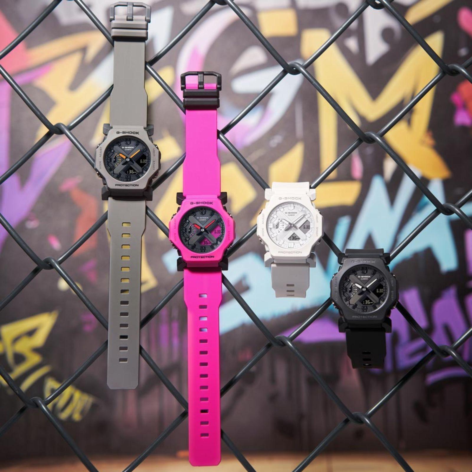 Miniatura Relógio Casio G-Shock Ga-2300-7Adr Branco