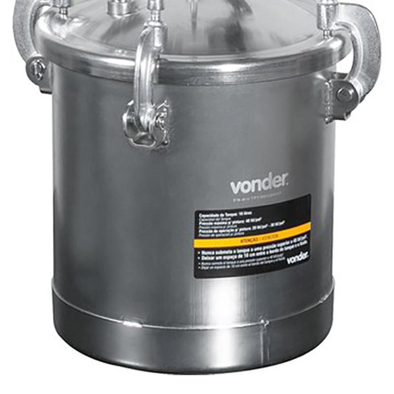 Miniatura Tanque de Pressão 10 Litros para Pintura VONDER