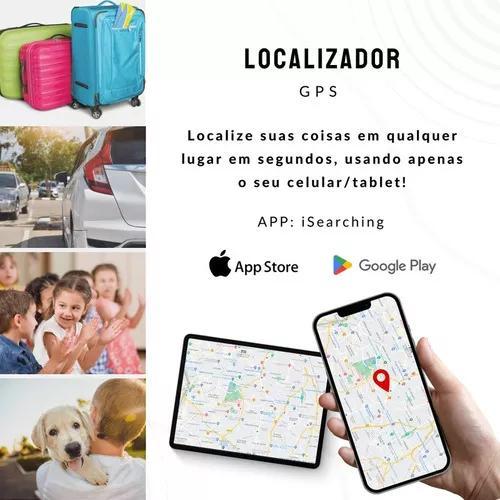 Miniatura Chaveiro Rastreador Localizador Gps Tag Animais Objetos Mala