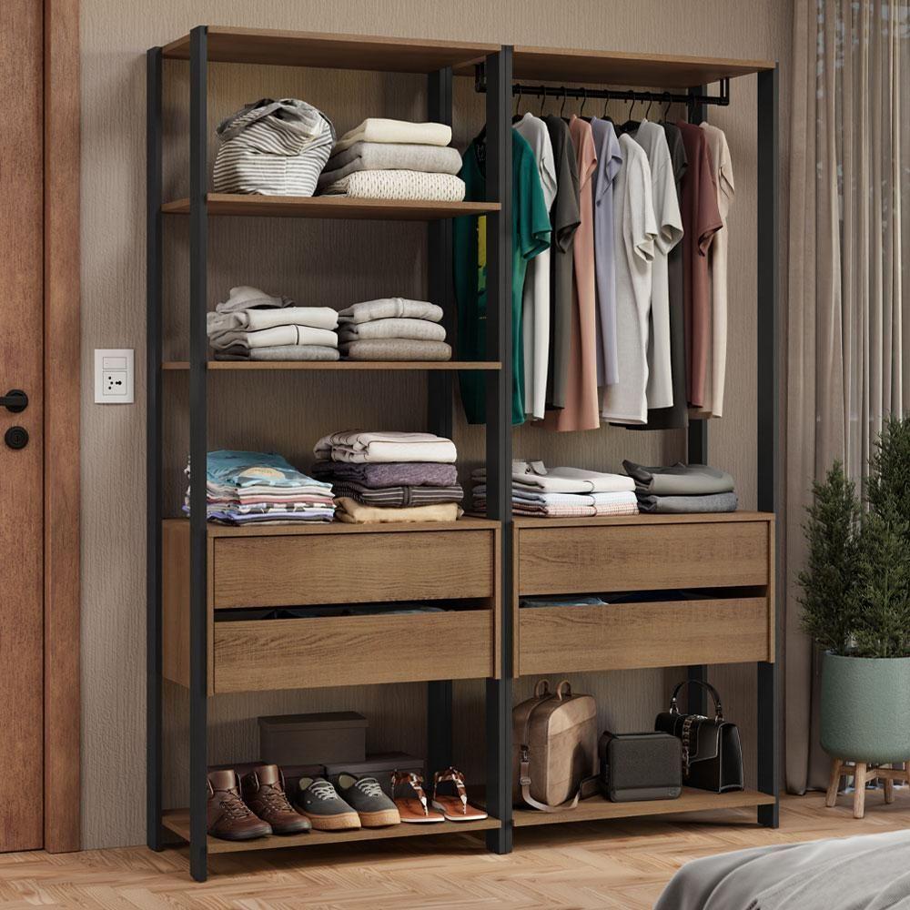 Guarda Roupa Closet Modulado 4… | Shopping do Inter