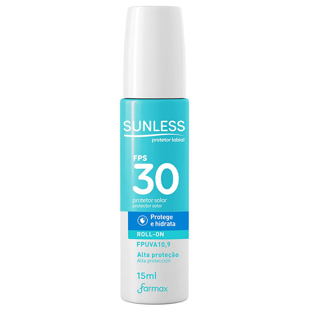 Miniatura Protetor Solar Labial FPS 30 Sunless 15ml
