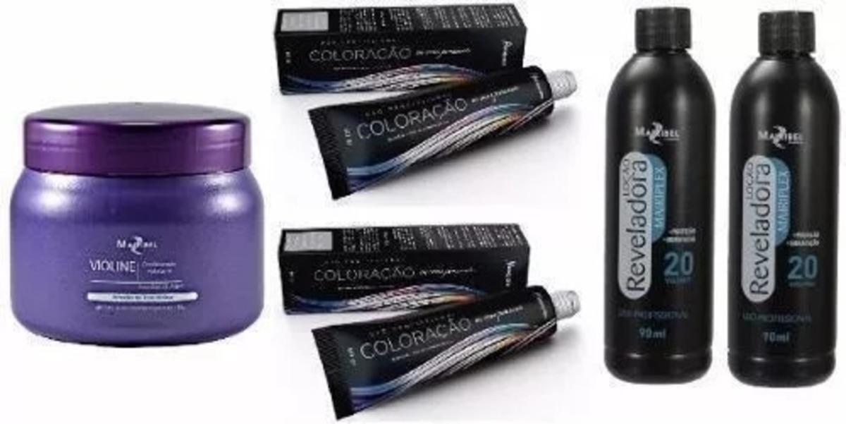 Miniatura Kit Roxo Violine 2 Tinta 66.226 1 Matiz 250G 2 Ox Mairibel