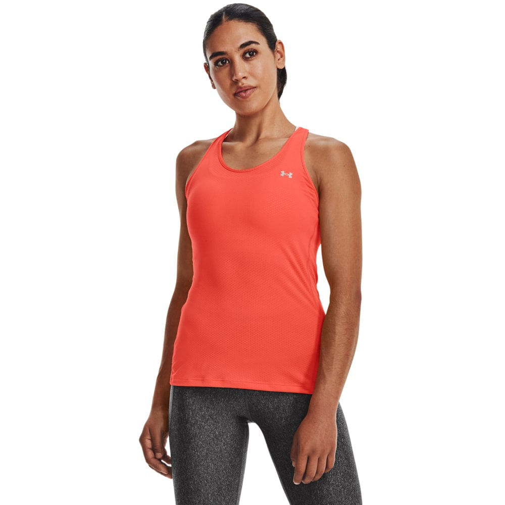 Miniatura Regata de Treino Feminina Under Armour HG Racer Laranja - G