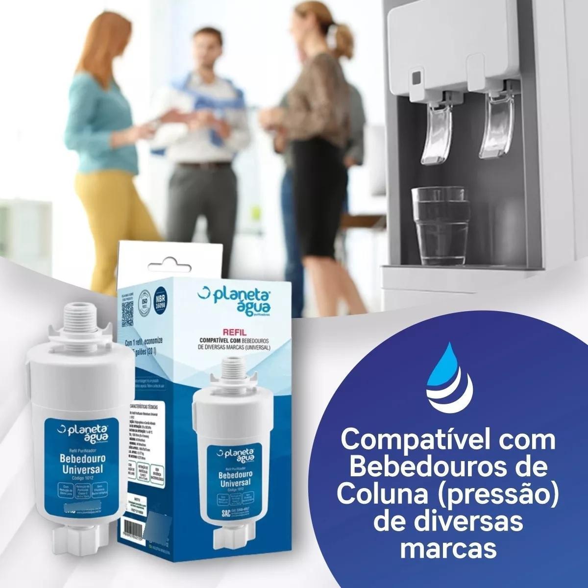 Miniatura Refil Filtro Bebedouro Karina K40C,K40I,K40Cc, K40C -Kit 2Un