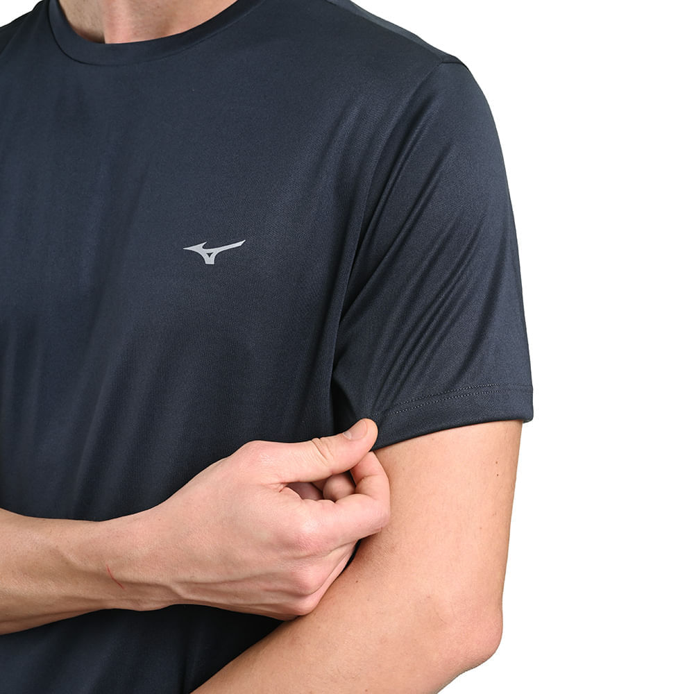 Miniatura Camiseta de Treino Masculina Mizuno Sportwear Azul - G