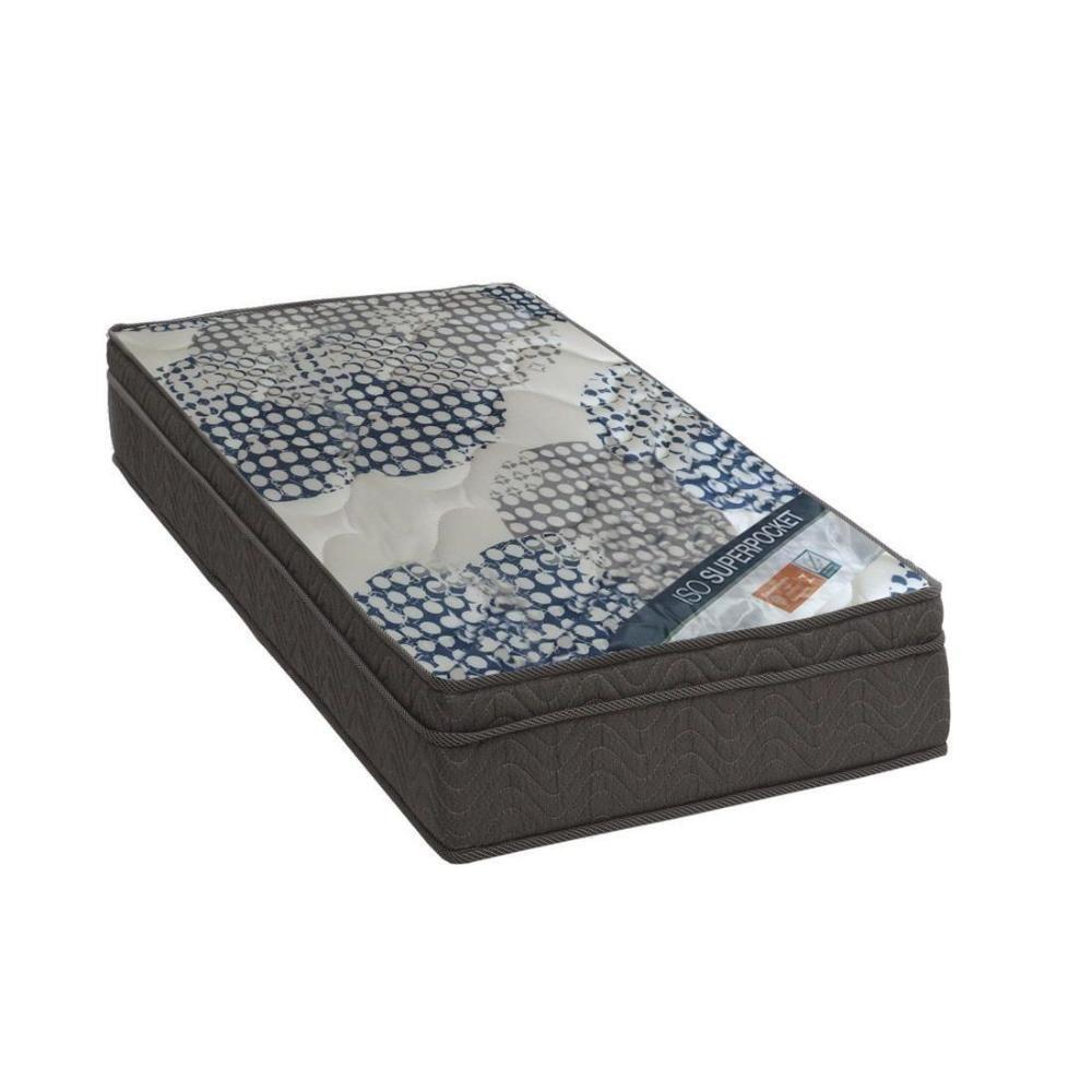 Miniatura Colchão Solteiro Molas Superpocket Iso Ortopillow (88x188x35) - Ortobom