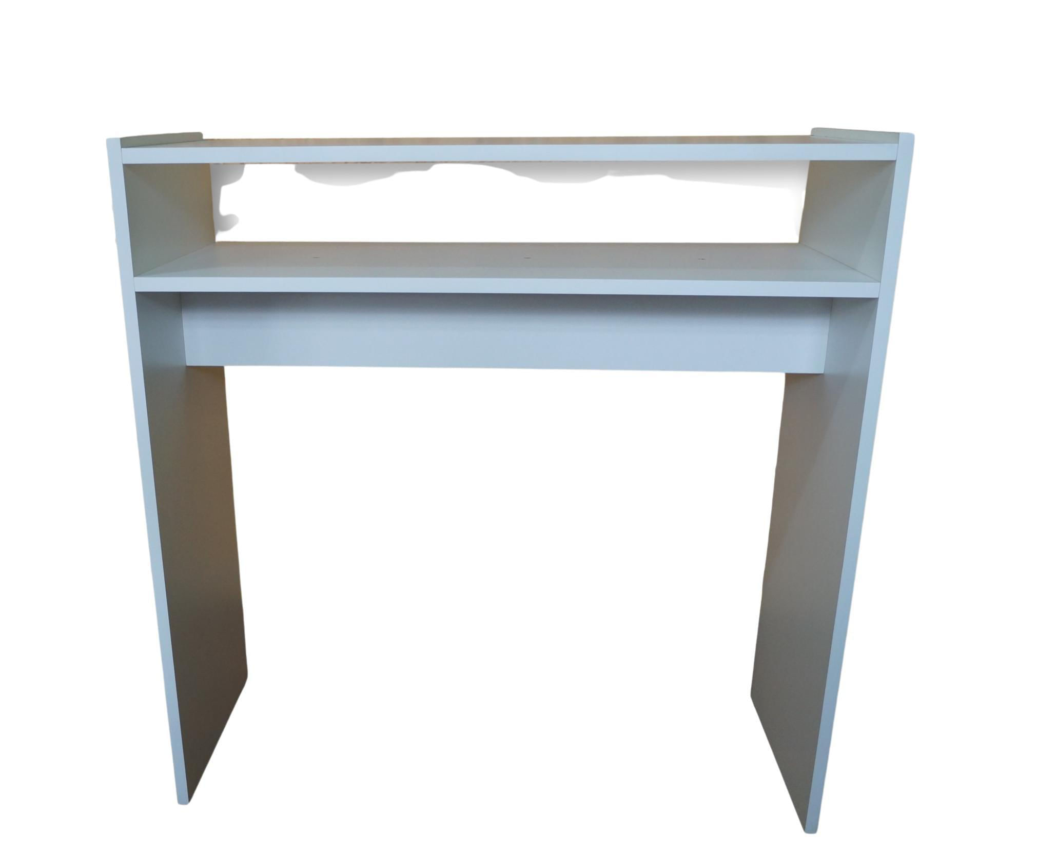 Miniatura Mesa De Manicure Bilhó Móveis Simples Mdf 80X80X30 Unha Gel