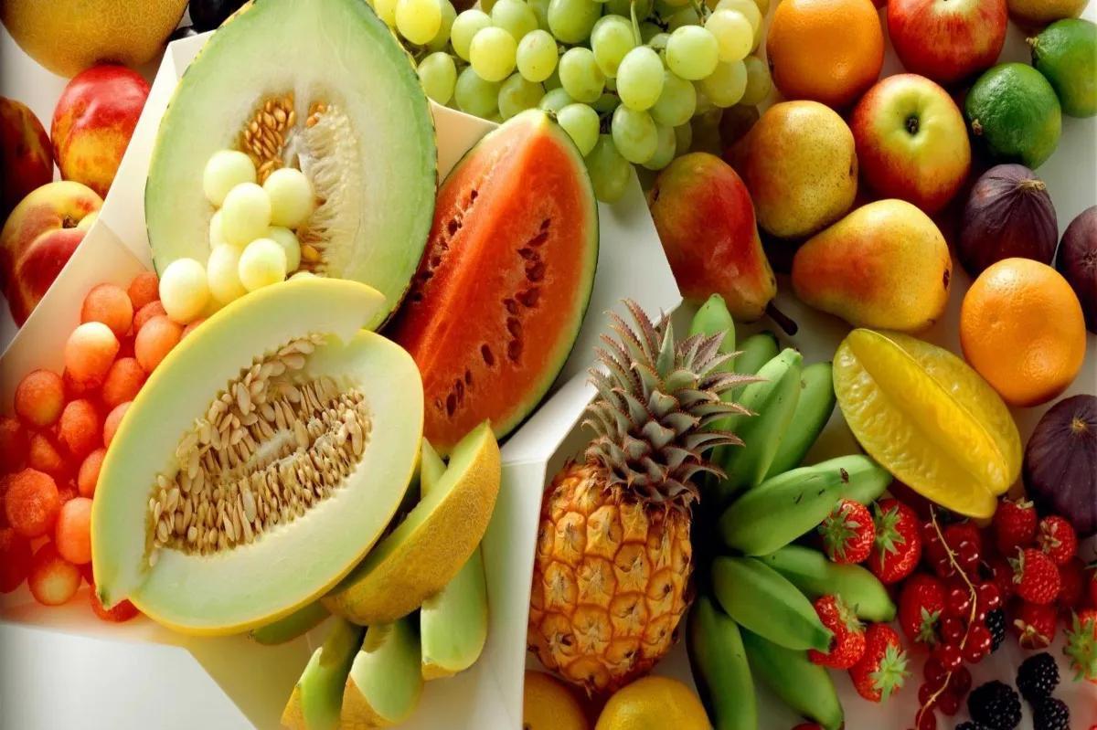 Miniatura Adesivo Painel Papel Parede Cozinha Fruta Hortifruti 1,5x 1M Cozinha - 1 m - Adultos - 1.5 cm - Vinílico - Rolo
