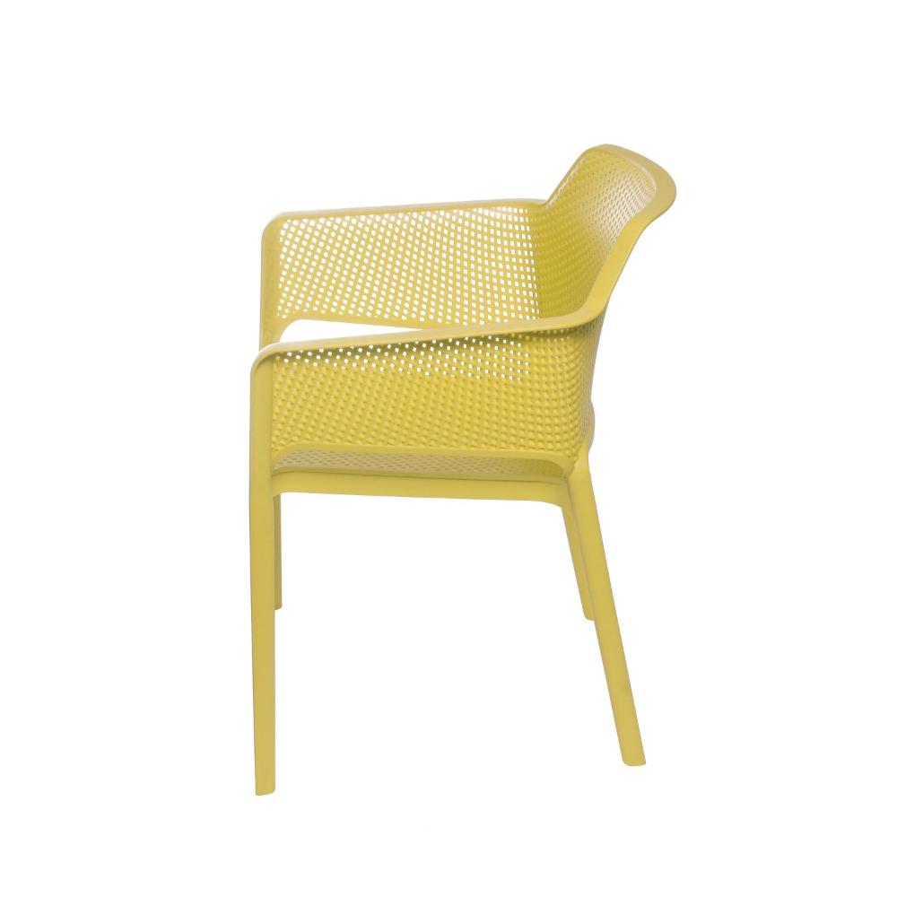 Miniatura Cadeira Vega Com Braço OR Design Amarelo