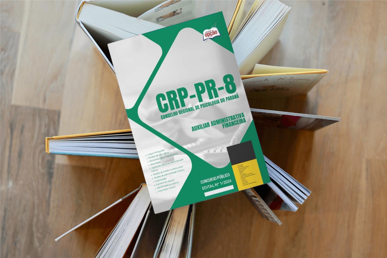 Miniatura Apostila Crp Pr 2024 - Auxiliar Administrativa/Financeira