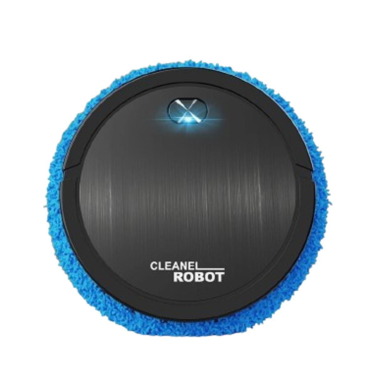 Miniatura Robô Aspirador Com Função Passa Pano E Mop - Limpeza Rápida