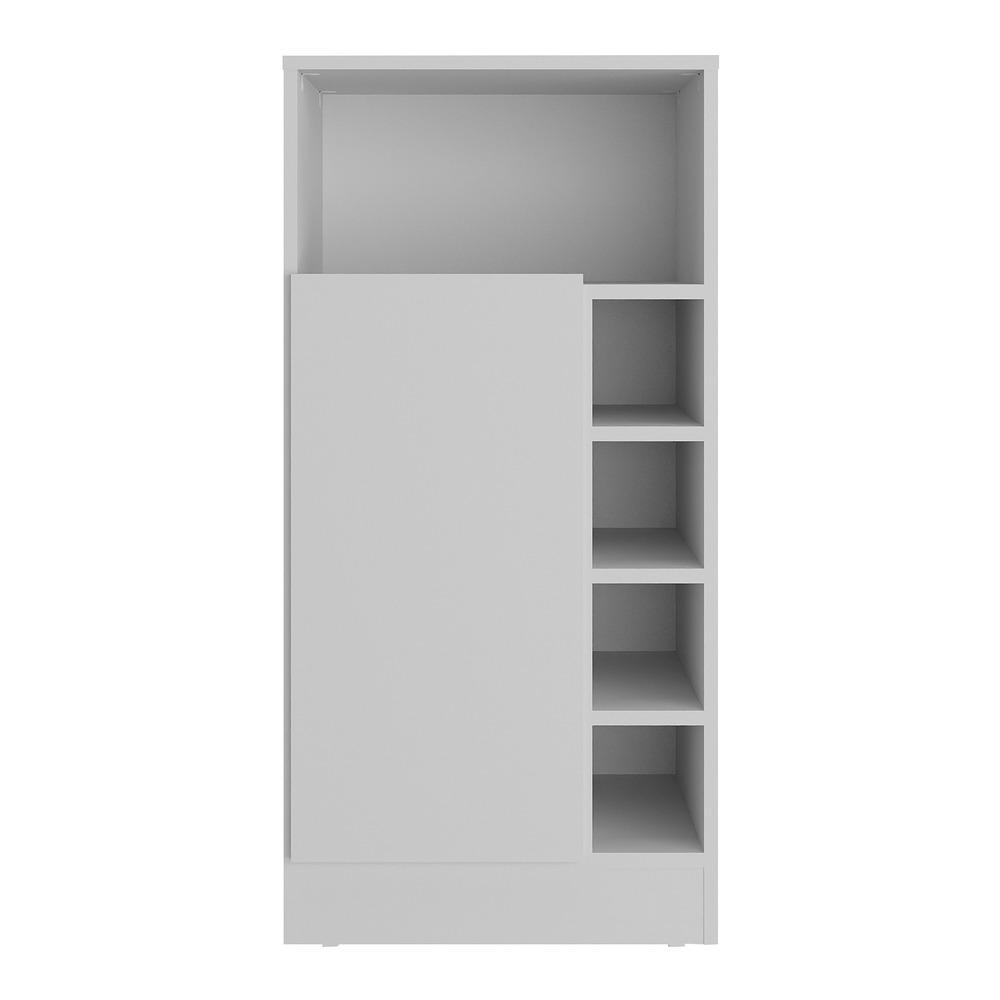 Bancada Balcão/Mesa de Cozinha com Adega Multimóveis MP2144 Branco