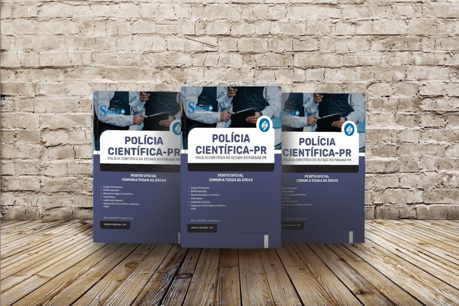 Miniatura Apostila Polícia Científica Pr 2024 Perito Oficial Comum A