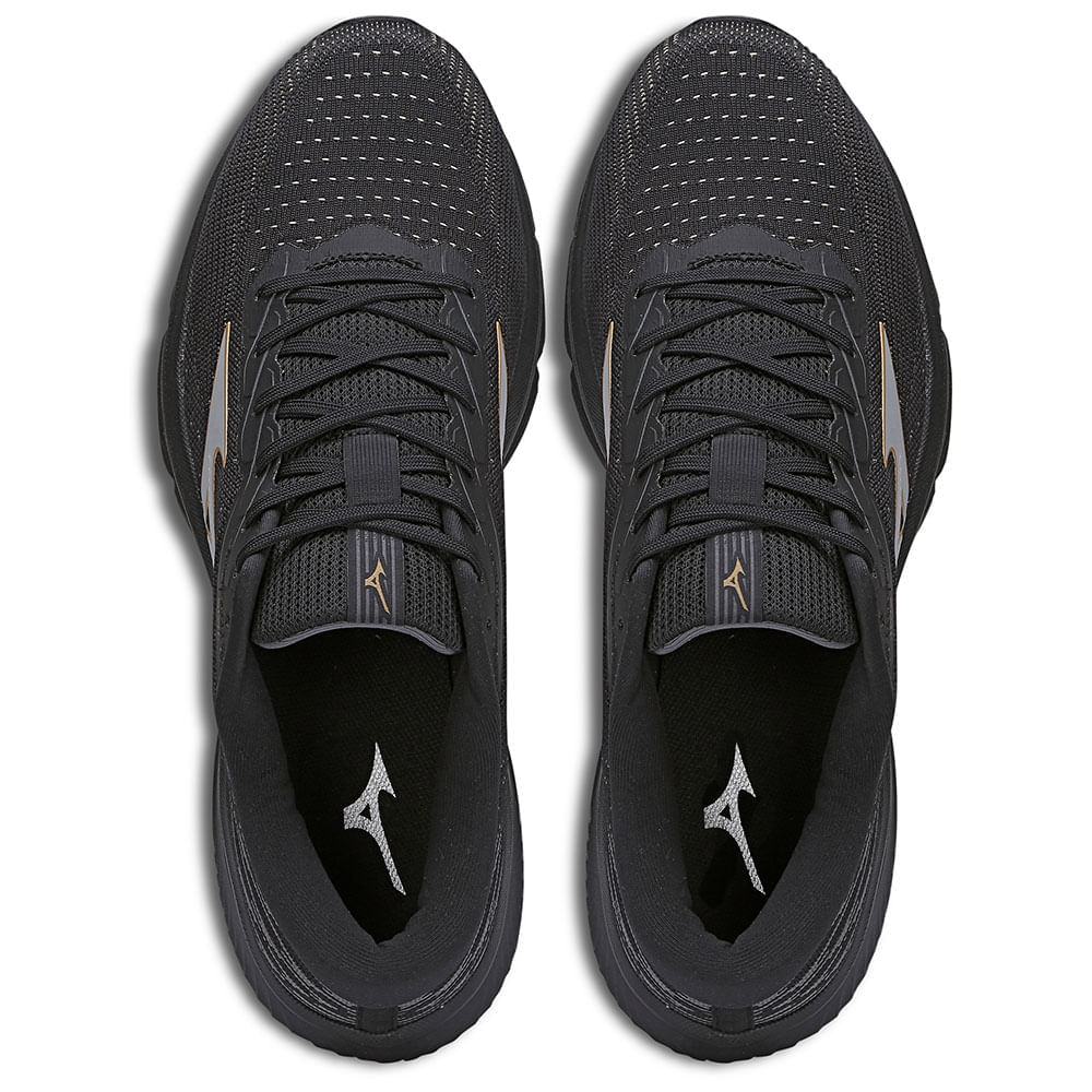 Miniatura Tênis de Corrida Masculino Mizuno Goya Preto - 39