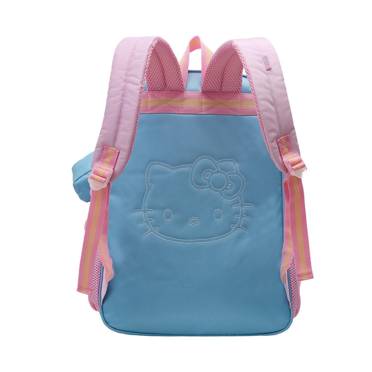 Miniatura Mochila Infantil De Costas Escolar Adolescente Hello Kitty