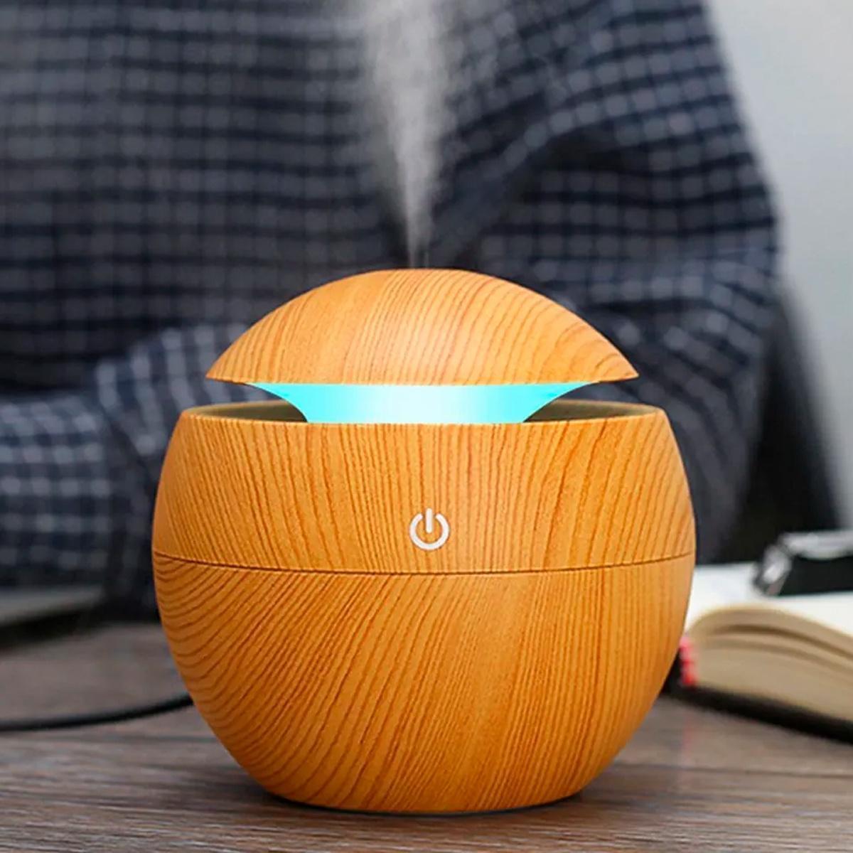 Miniatura Umidificador Climatizador Frescor Em 200Ml Móvel