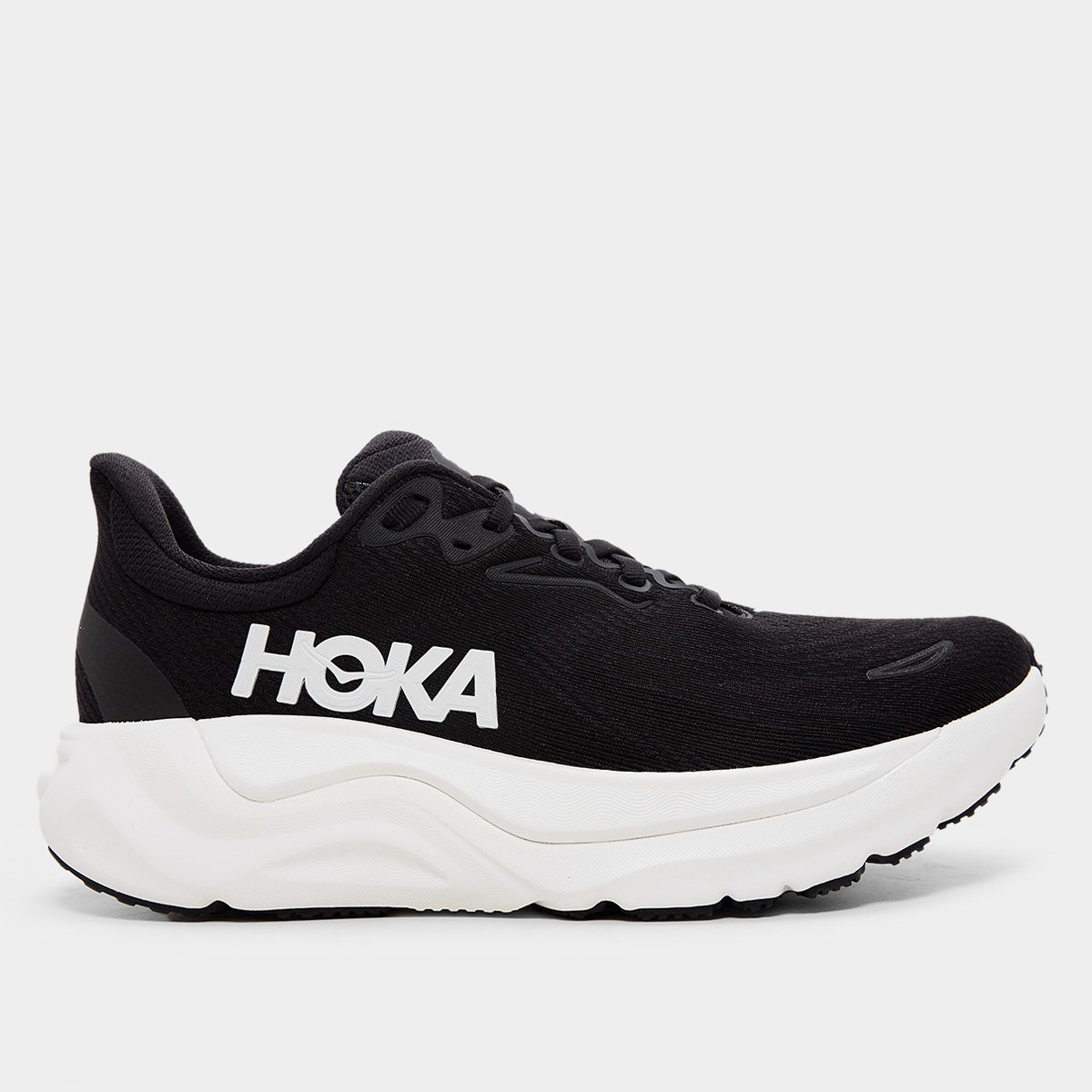Miniatura Tênis Hoka Bondi 9 Feminino Preto+Branco - 35