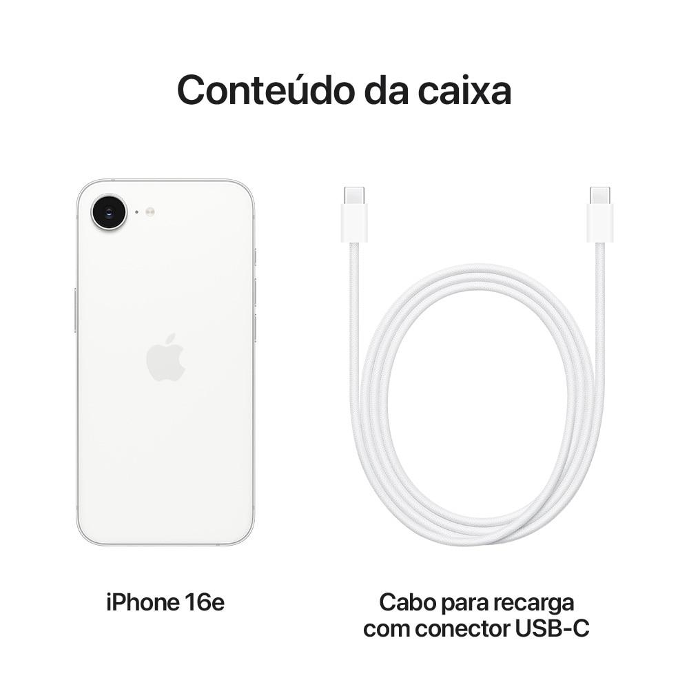 Apple iPhone 16e 128GB Branco