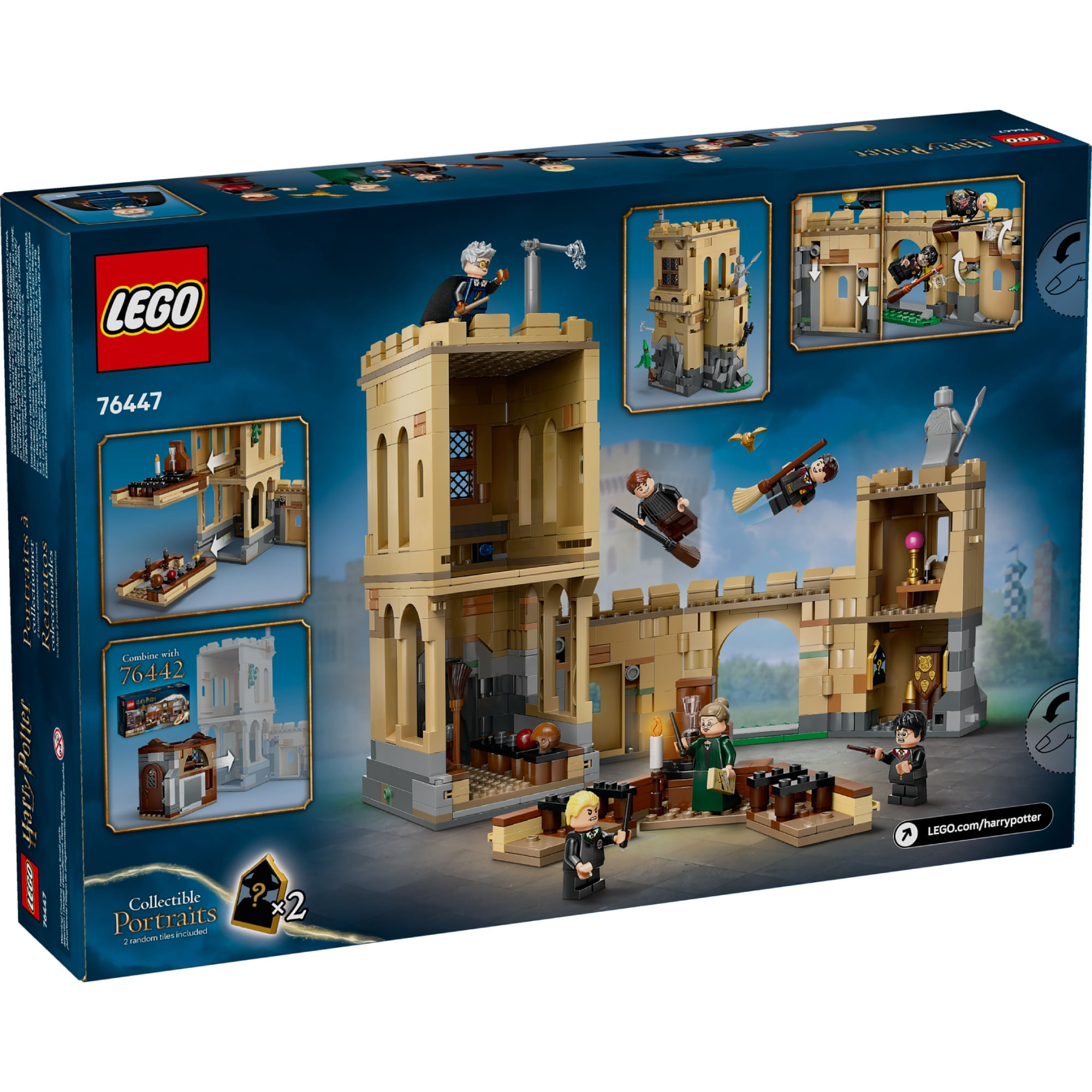 Miniatura LEGO Harry Potter - Castelo de Hogwarts™: Aulas de voo