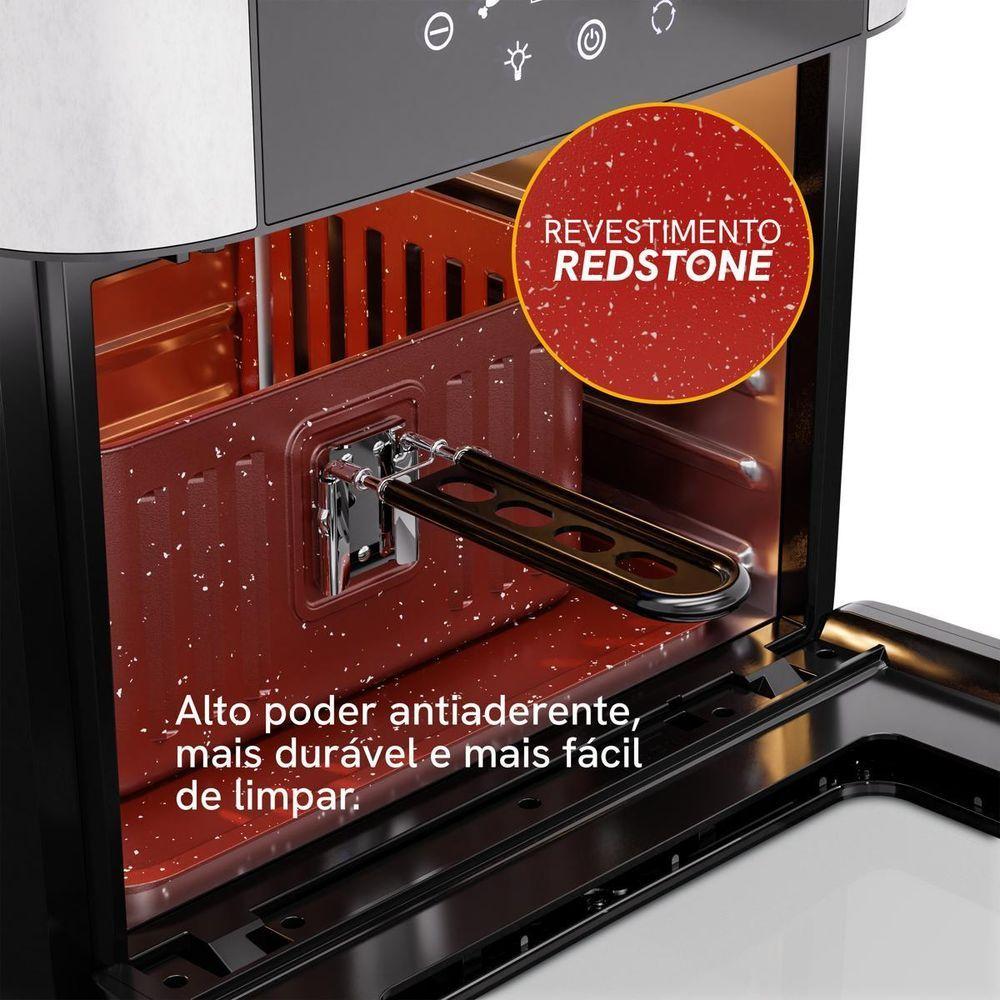 Miniatura Air Fryer Kitchen Art 16L 4 Em 1 Com Espeto Rotisserie KAF16A 220V