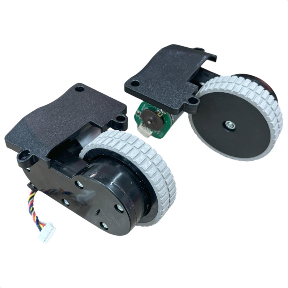 Miniatura Kit Roda Direita E Esquerda Aspirador Pó Robô Philco Pas09C