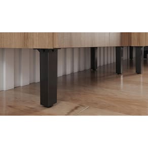 Cozinha Completa Itatiaia Jasmim com 11 Portas, 1 Gaveta, 11 Prateleiras e Nicho - 245cm de largura - Castanho Castanho