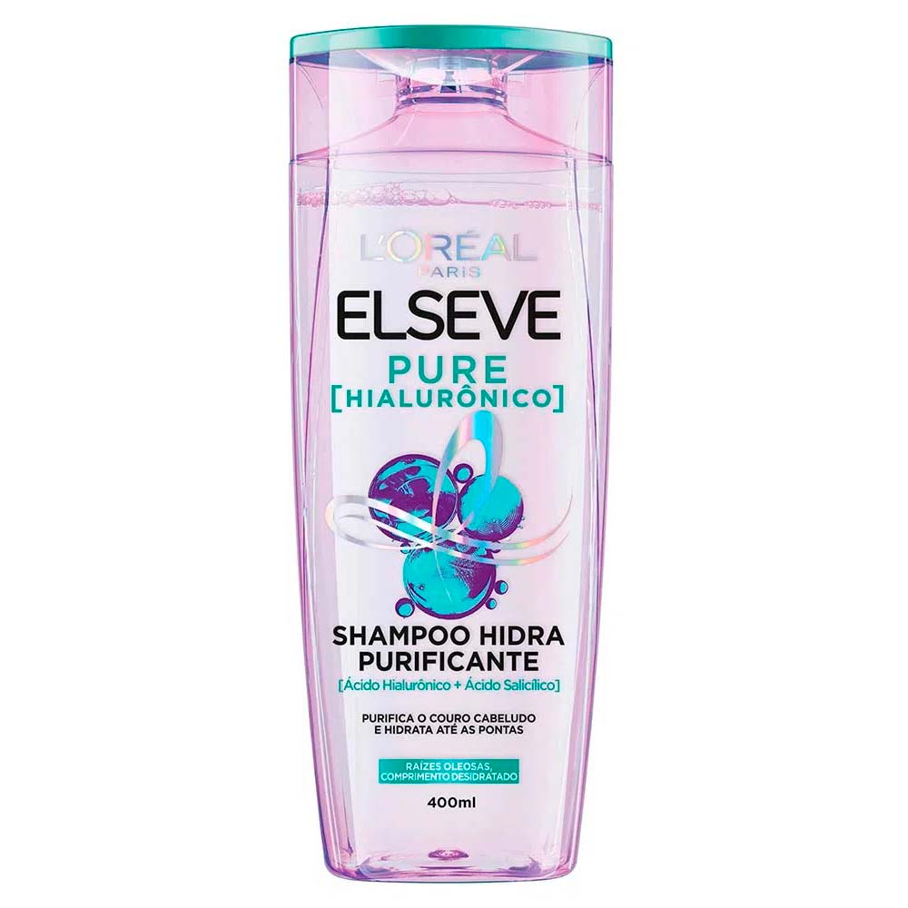 Miniatura Elseve Pure Hialurônico Kit – Shampoo + Condicionador + Óleo Extraordinário Kit