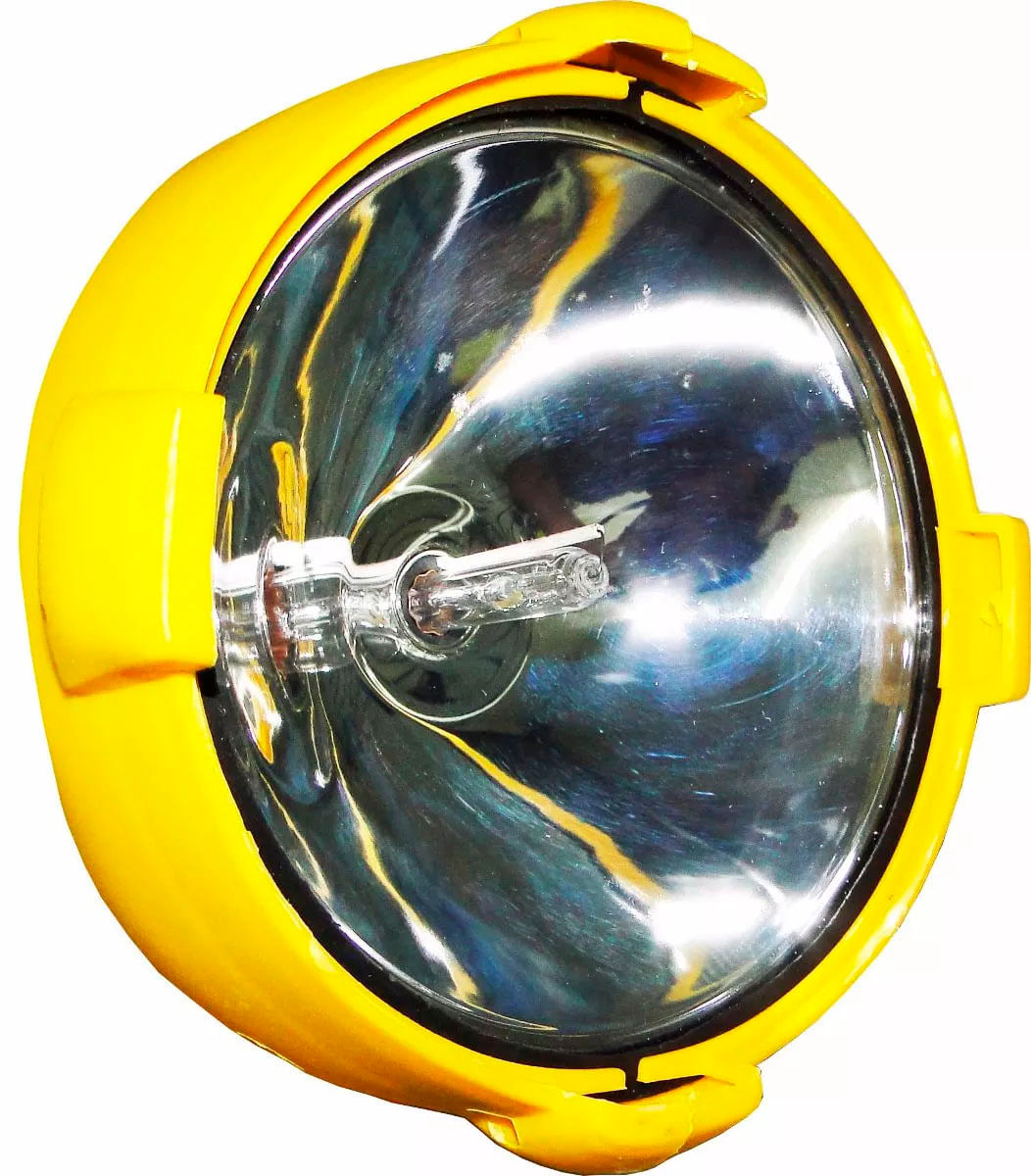 Miniatura Lanterna Hid Xenon Holofote Tocha Cilibrim Foco De Mão 12v