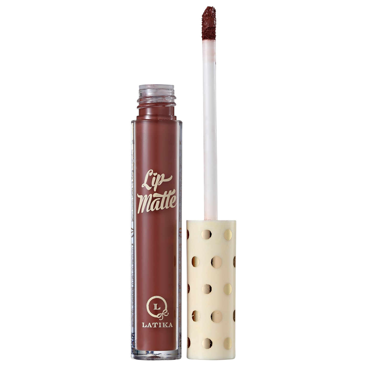 Miniatura Latika Lip Matte Nude Nº 33 - Batom Líquido 4ml Blz