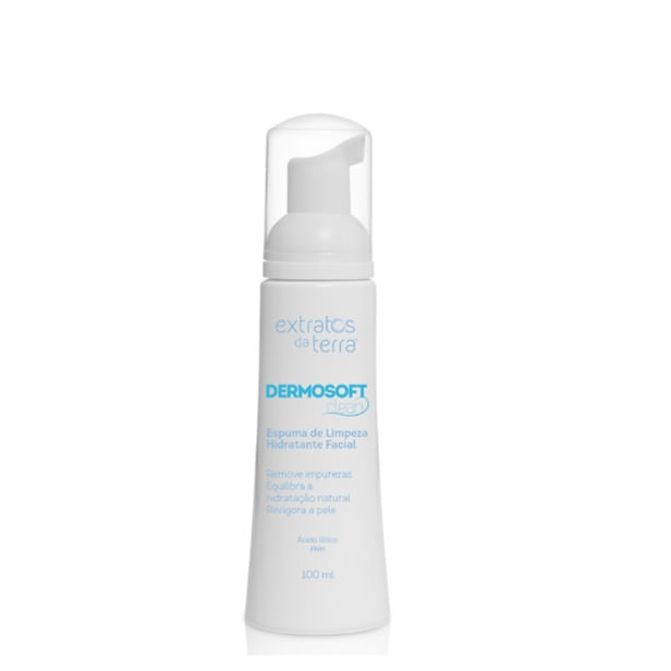 Miniatura Dermosoft Clean Espuma de Limpeza Hidratante Facial 100ml