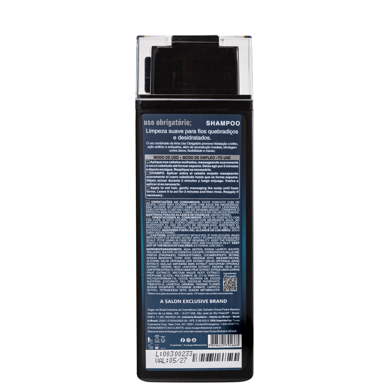 Miniatura TRUSS Uso Obrigatório Reconstruction - Shampoo 300ml